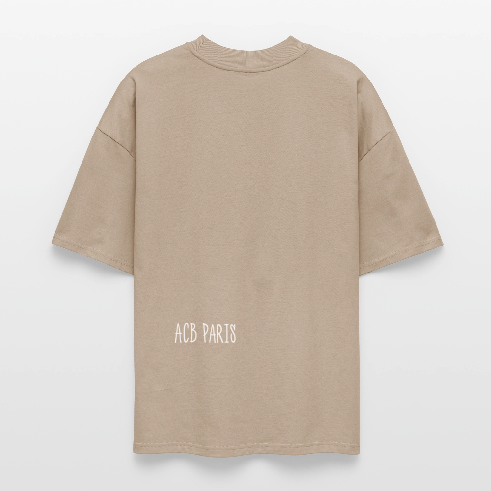 T-shirt ACB-PARIS - gris pierre