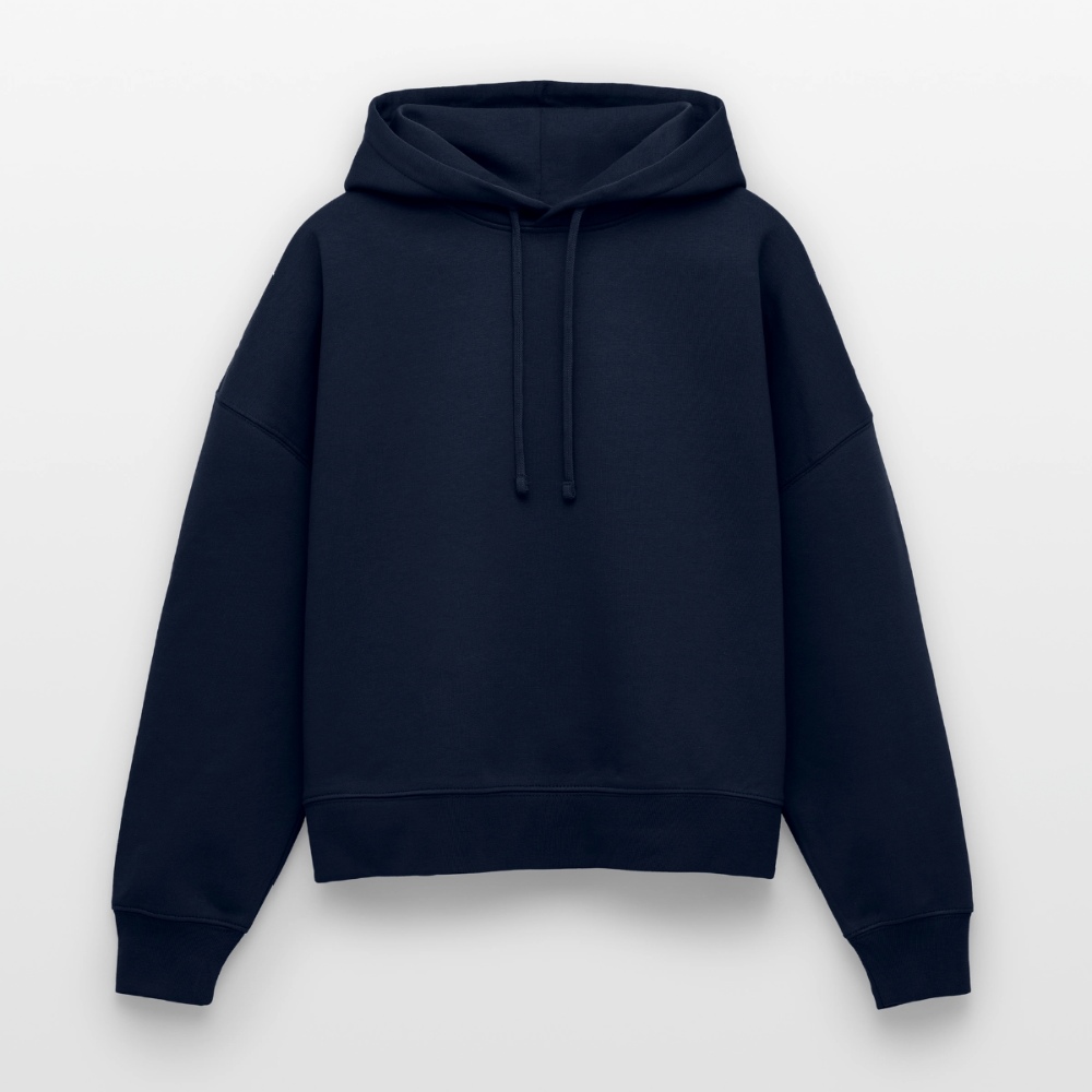 Hoodie boxy Disco Ball - french navy