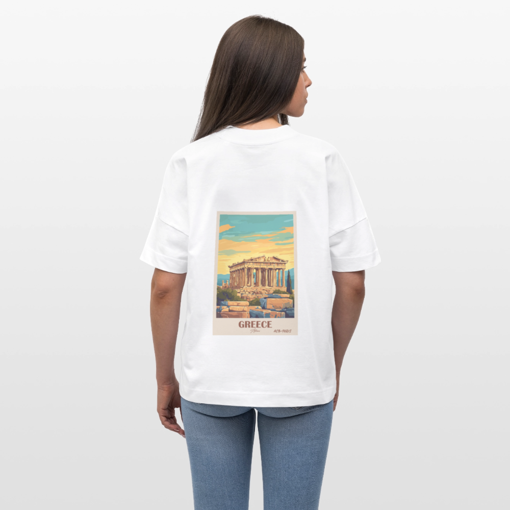 T-shirt Greece ACB-PARIS - blanc