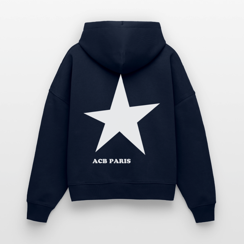 Hoodie star - french navy