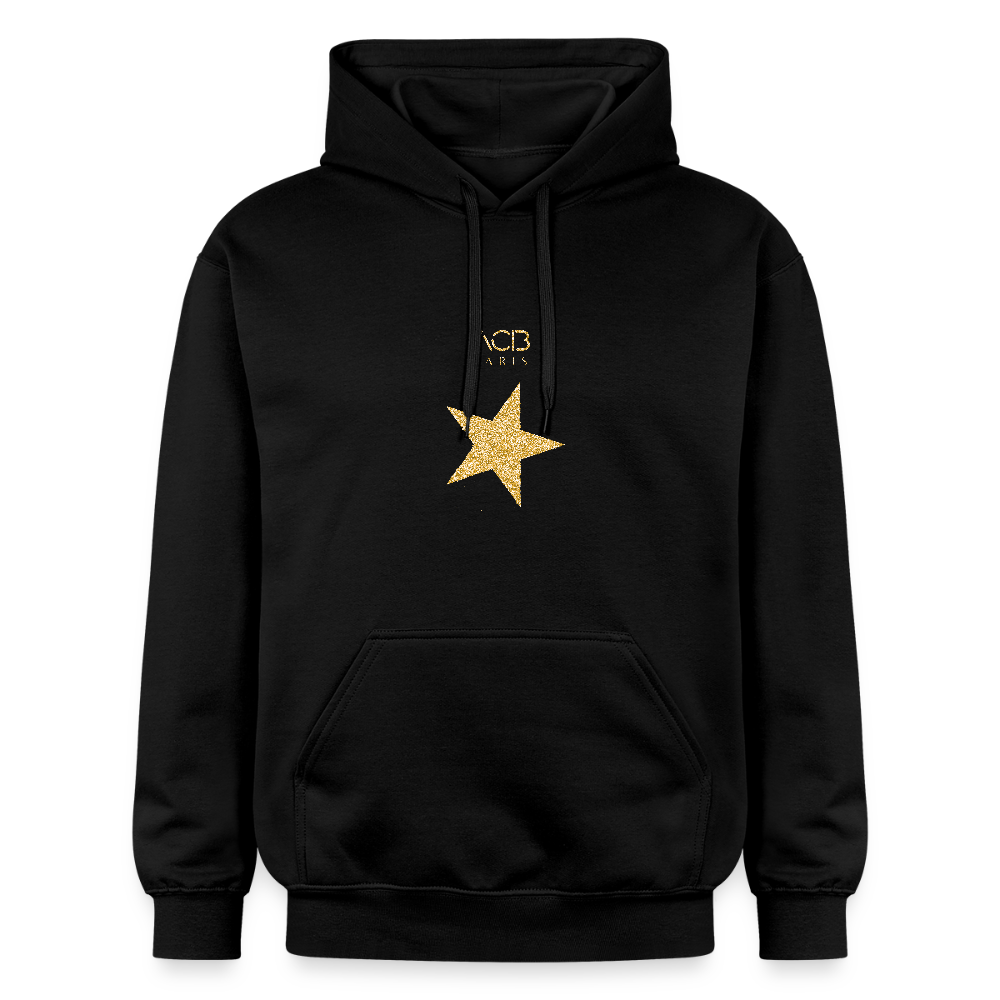 Étoile sweat à capuche ACB-Paris Noir - noir