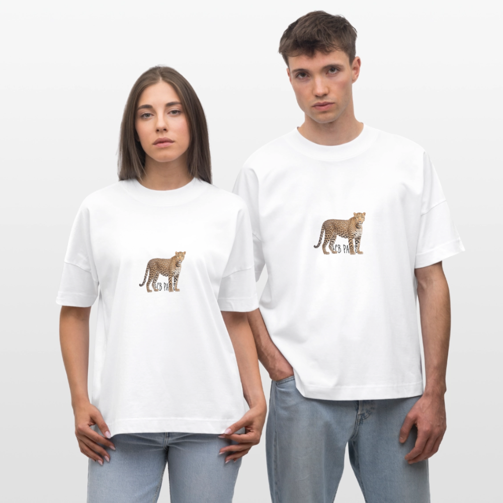 T-shirt Léopard ACB-PARIS - blanc