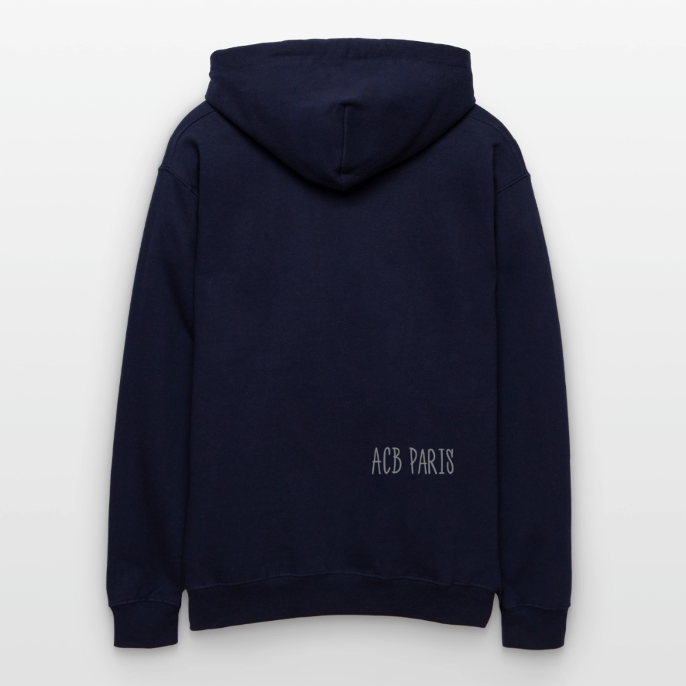 Sweat a capuche ACB- Étoile - bleu marine