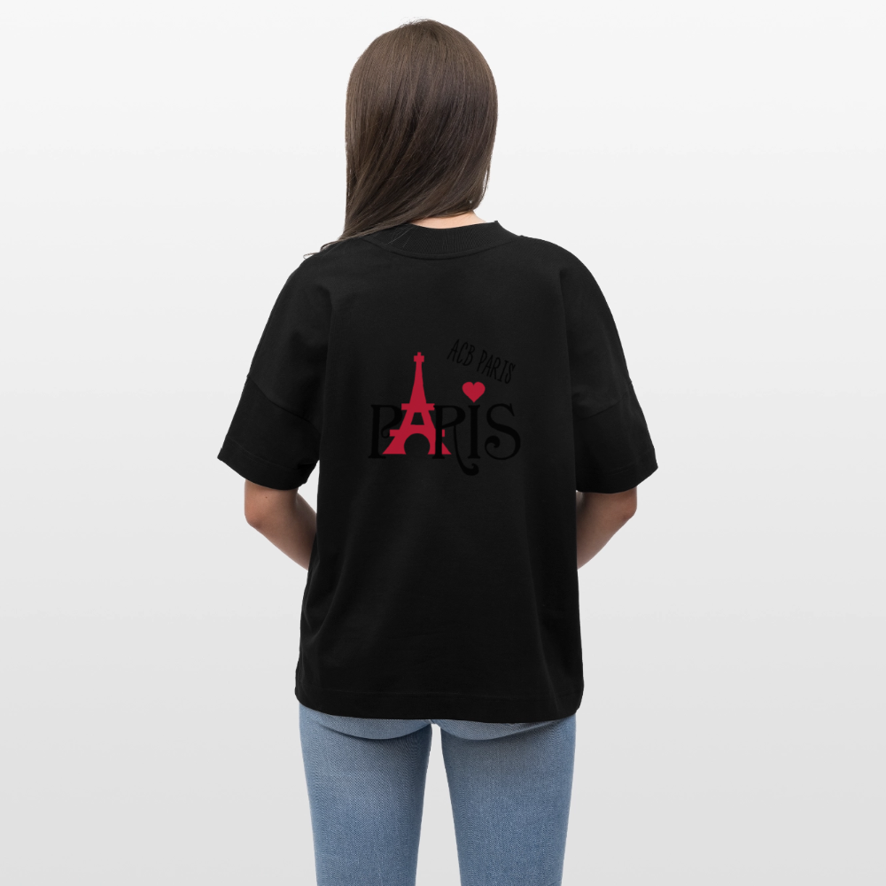T-shirt Paris ACB-PARIS - noir
