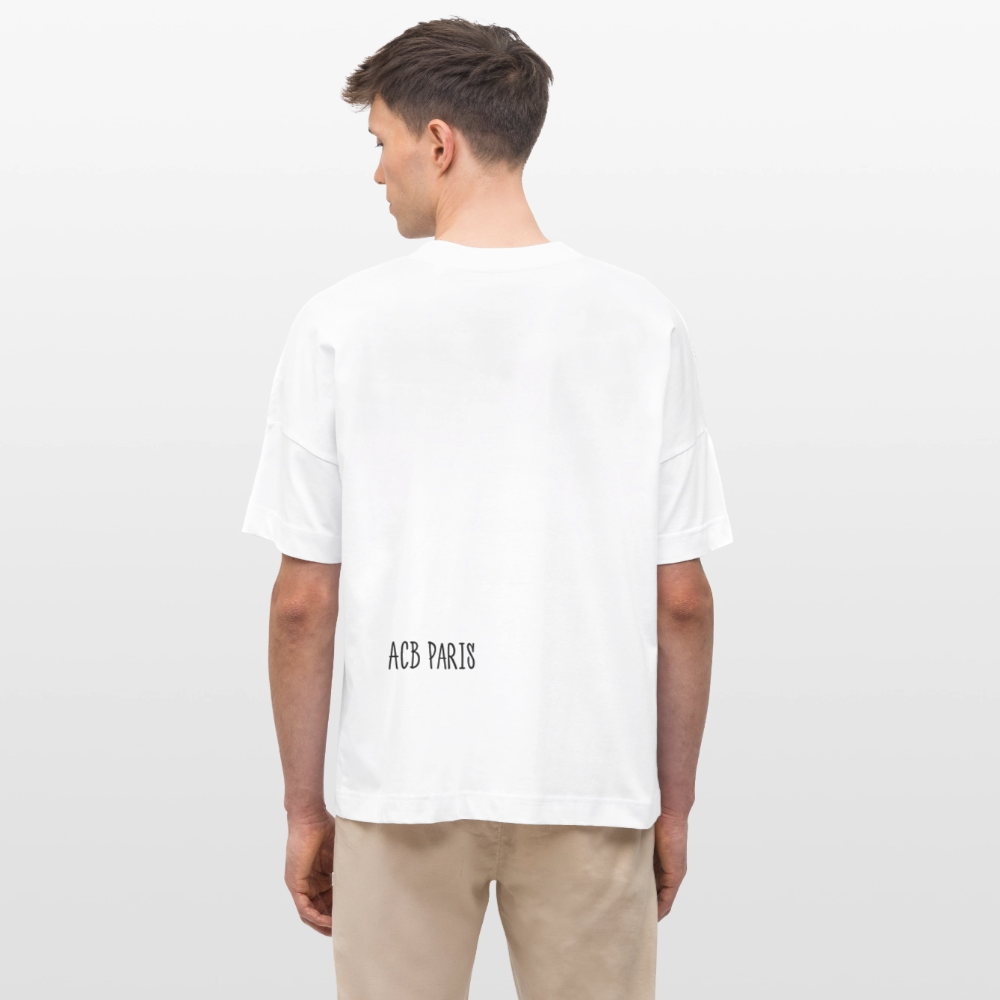 T-shirt Léopard ACB-PARIS - blanc