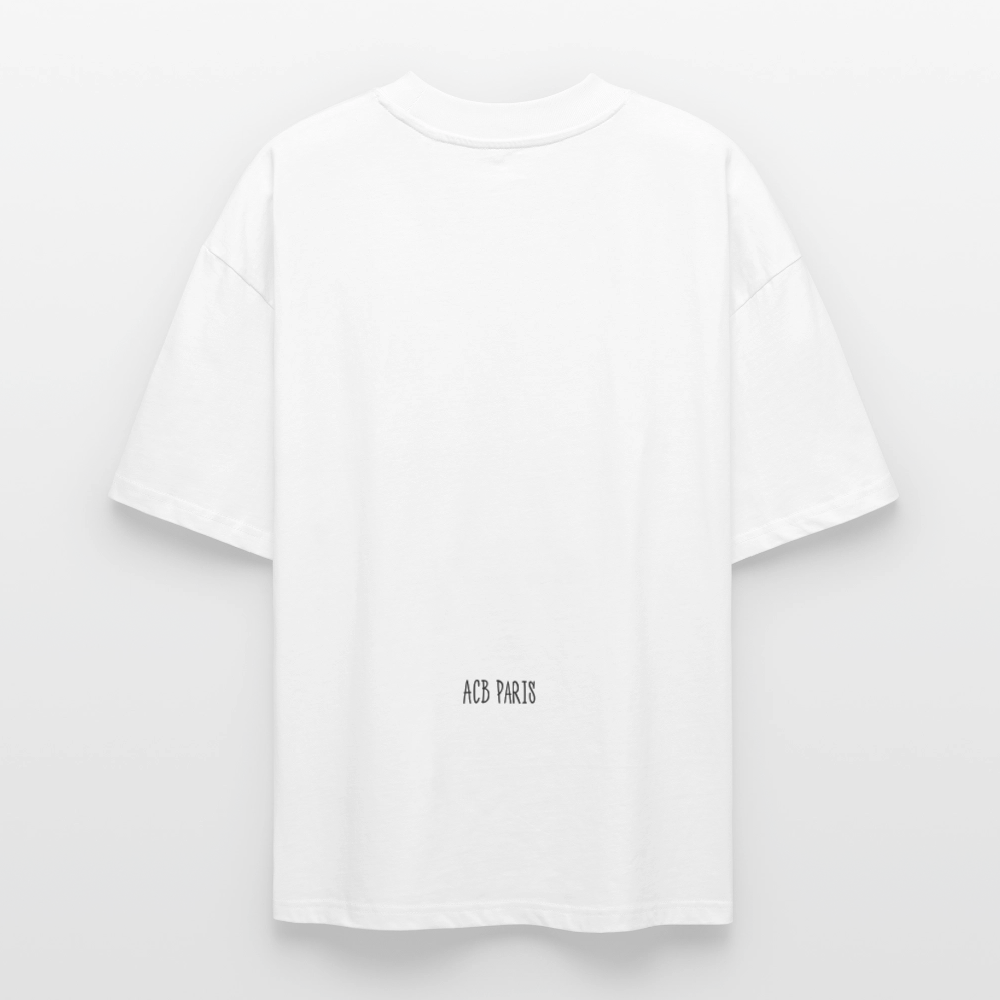 T-shirt Léopard ACB-PARIS - blanc