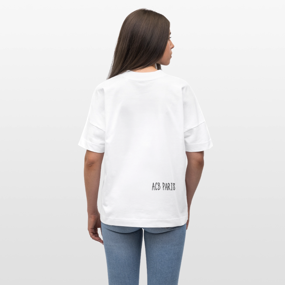 T-shirt Léopard ACB-PARIS - blanc