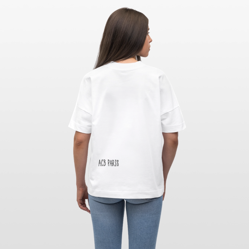 T-shirt Léopard ACB-PARIS - blanc