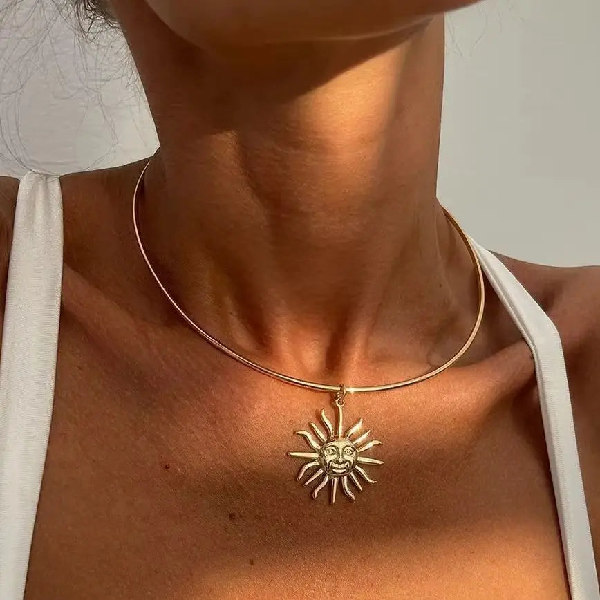 Pendentif soleil - ACB-PARIS