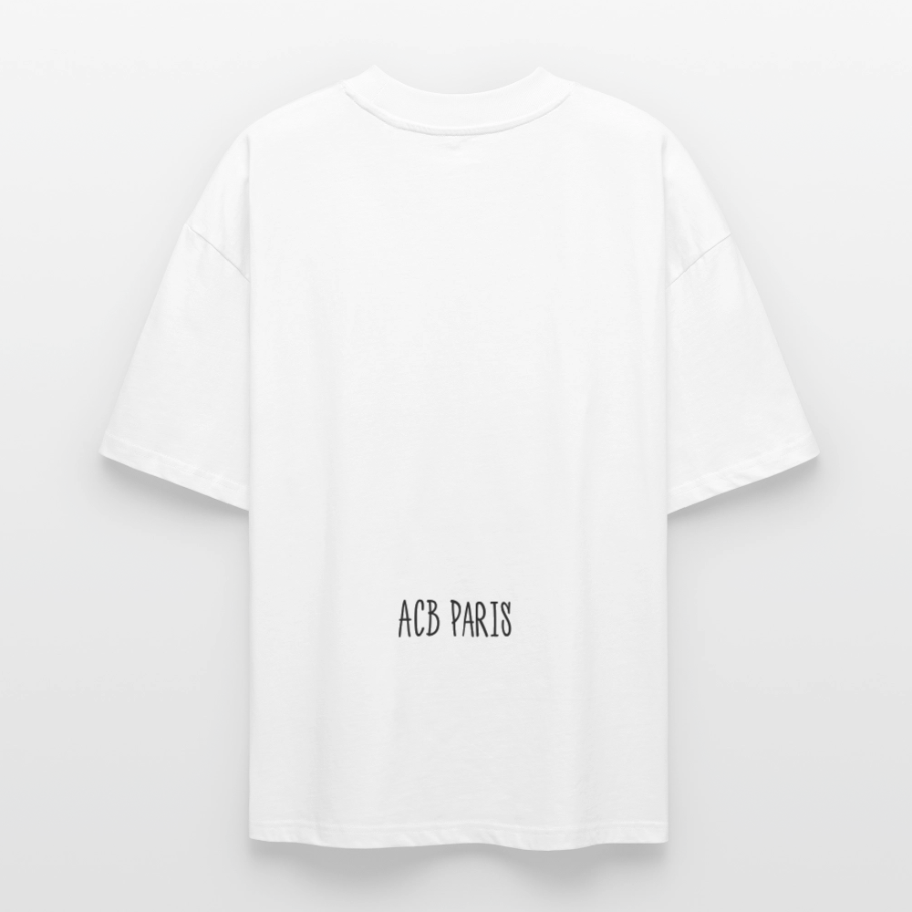 T-shirt Léopard ACB-PARIS - blanc