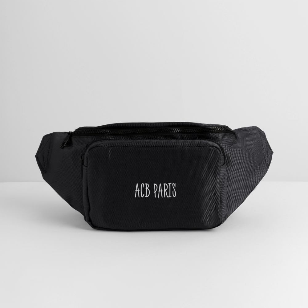 Sac banane large - black