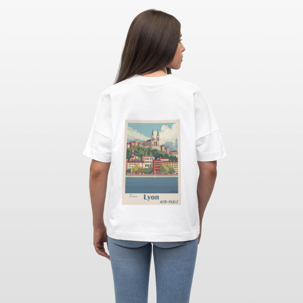 T-shirt Lyon ACB-PARIS - blanc