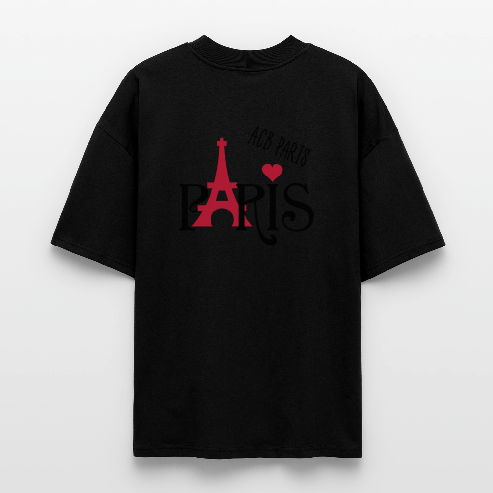 T-shirt Paris ACB-PARIS - noir