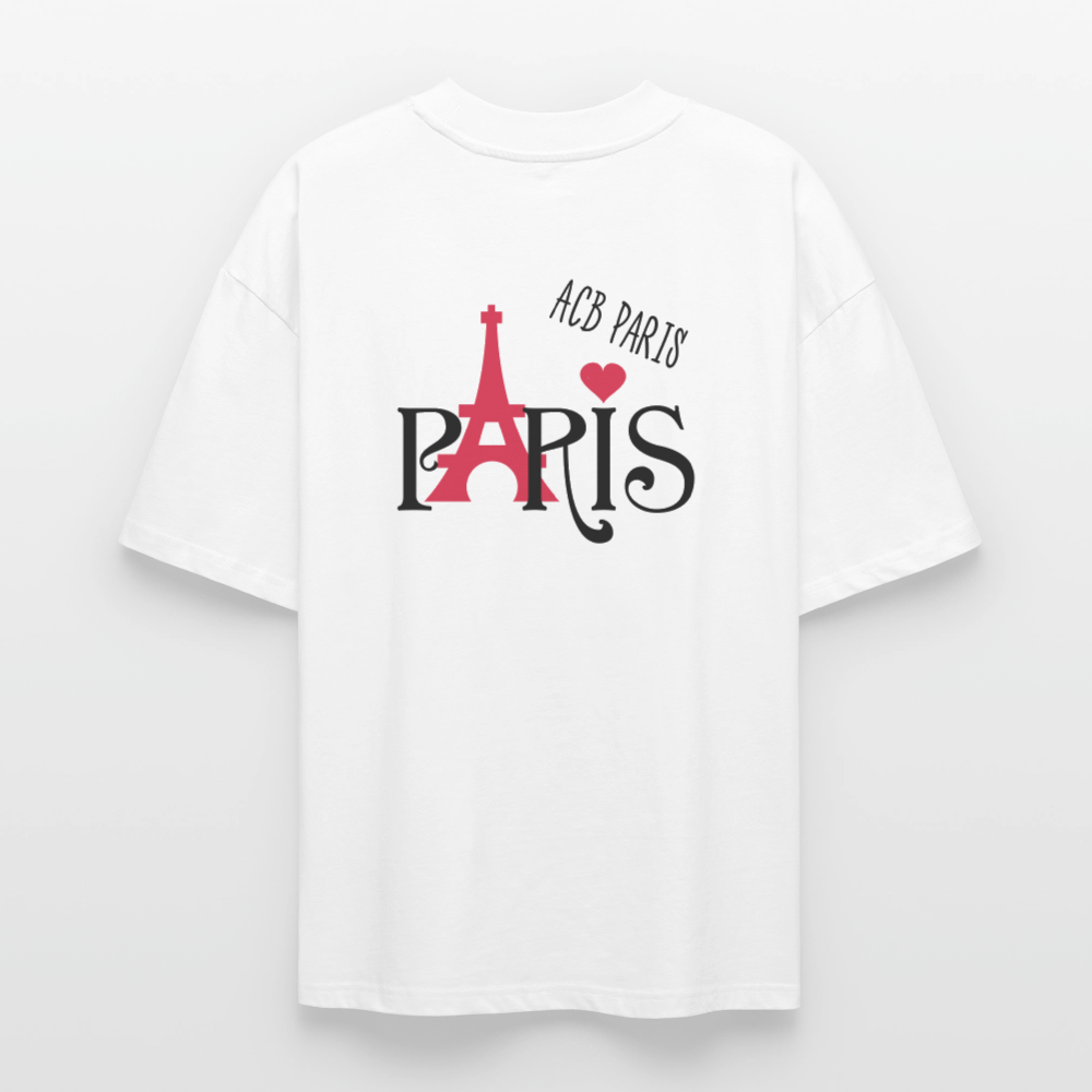 T-shirt Paris ACB-PARIS - blanc