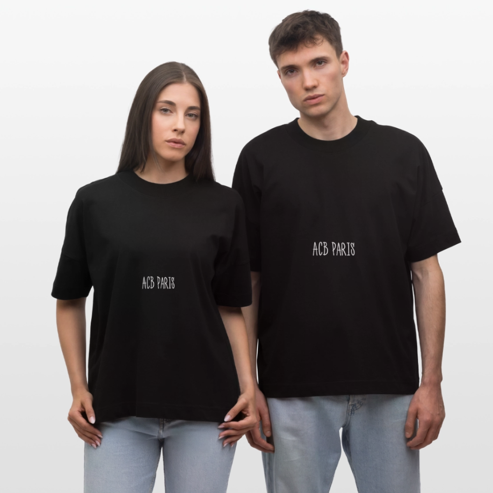 T-shirt ACB-PARIS - noir