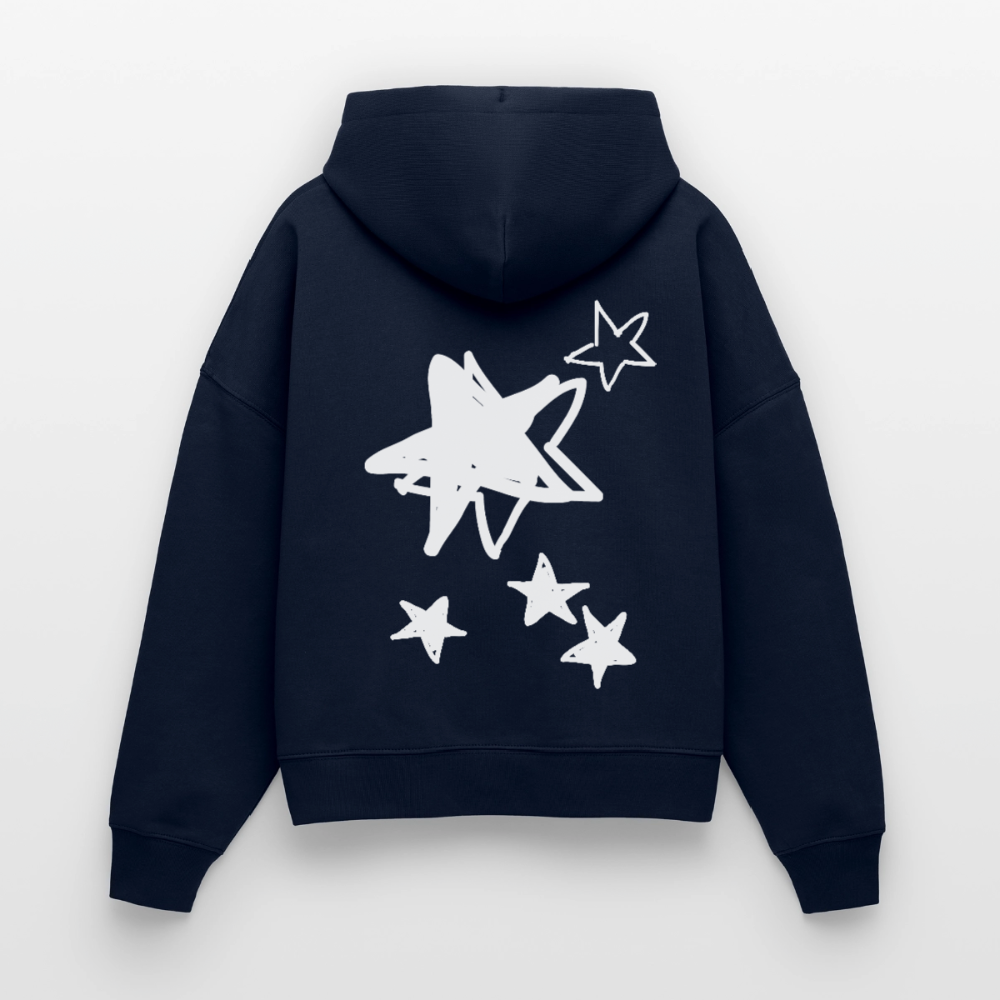 Hoodie love paris - french navy