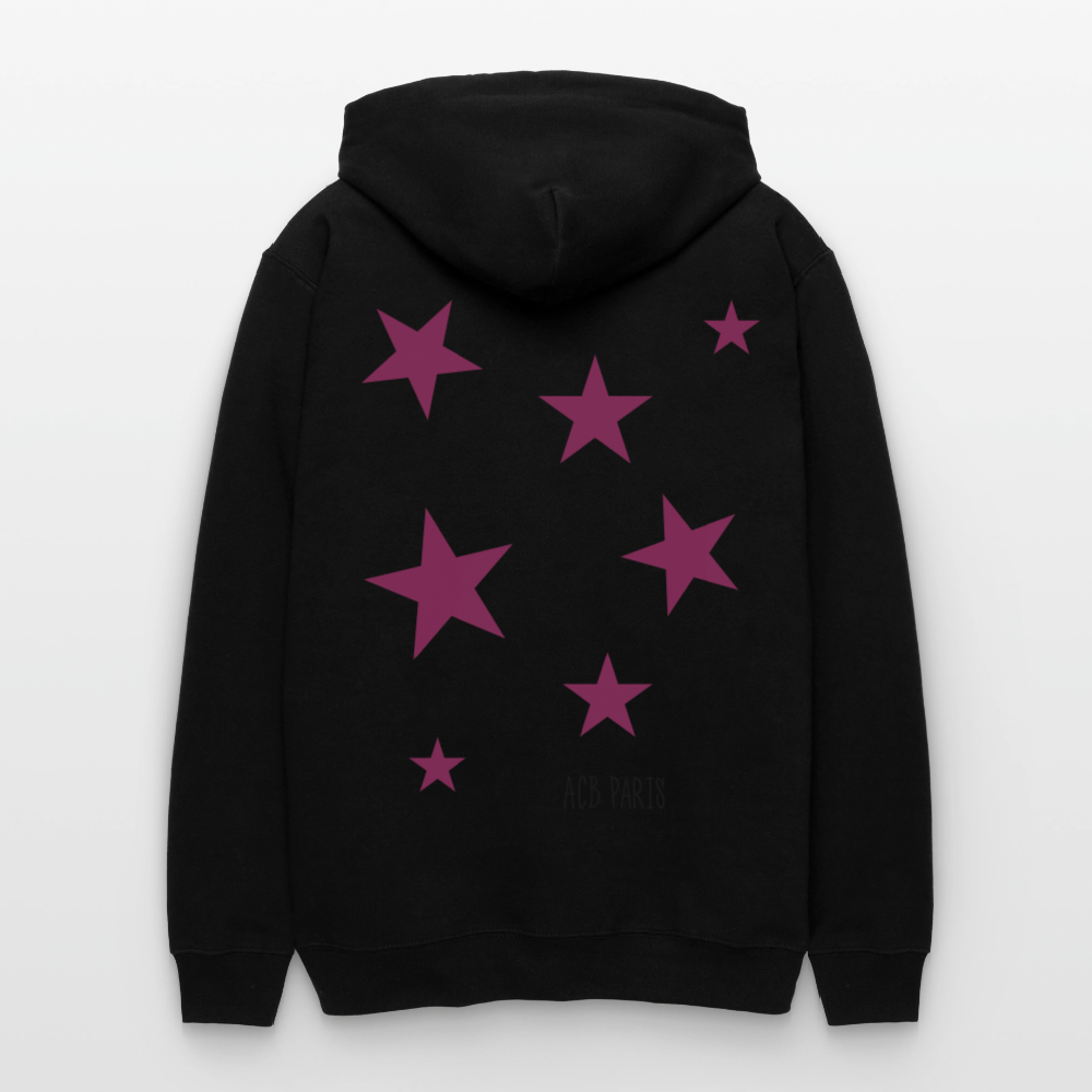 Star sweat à capuche ACB-Paris - noir