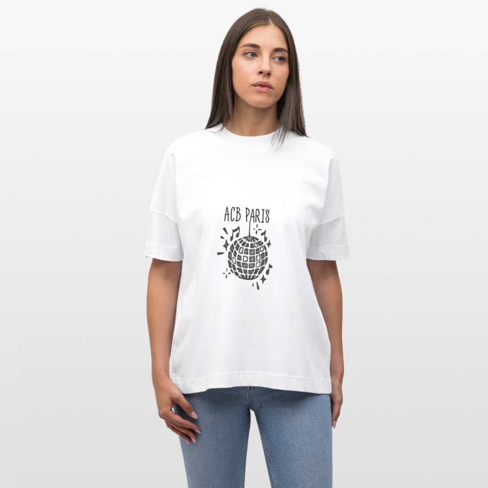 T-shirt Léopard ACB-PARIS - blanc