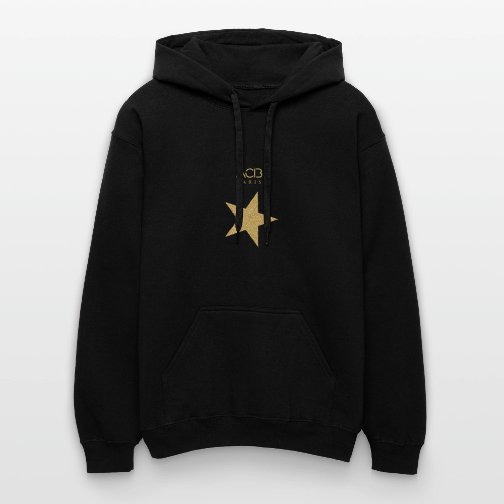 Étoile sweat à capuche ACB-Paris Noir - noir
