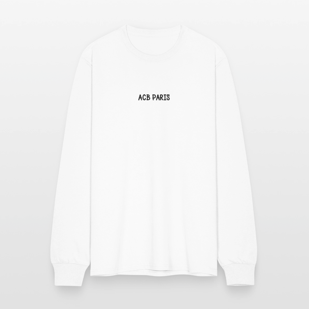 T-shirt à manches longues Homme - white