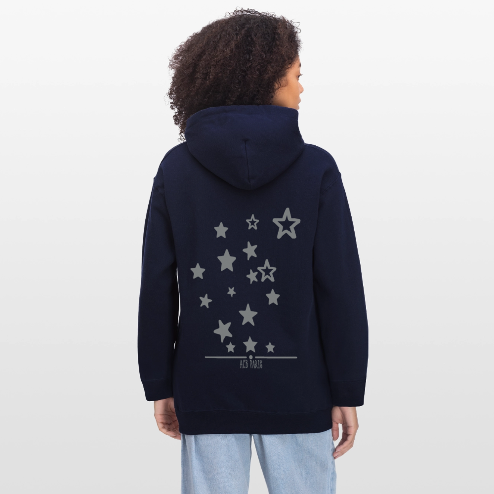 Star sweat à capuche Etoile Gilan - bleu marine