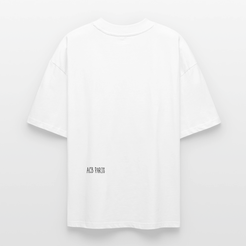 T-shirt boule Disco ACB-PARIS - blanc