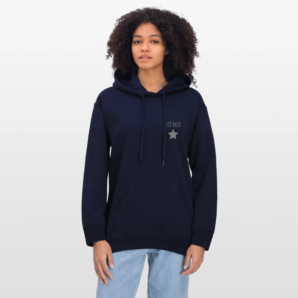 Star sweat à capuche Etoile Gilan - bleu marine