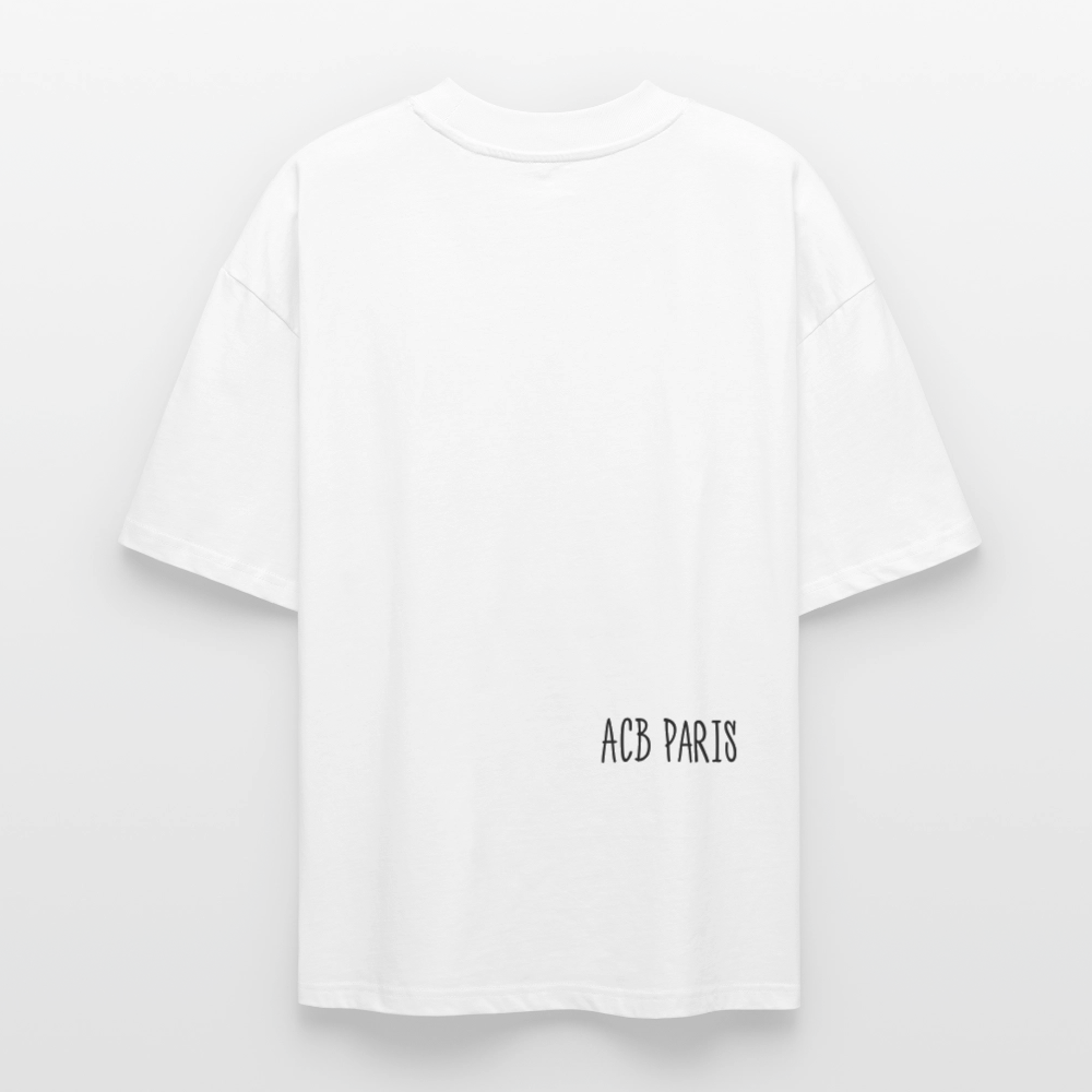 T-shirt Léopard ACB-PARIS - blanc