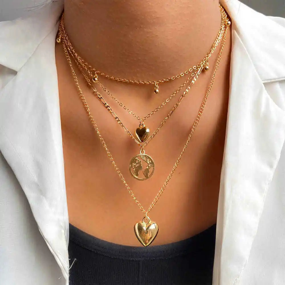 Collier vintage multilaye - ACB-PARIS