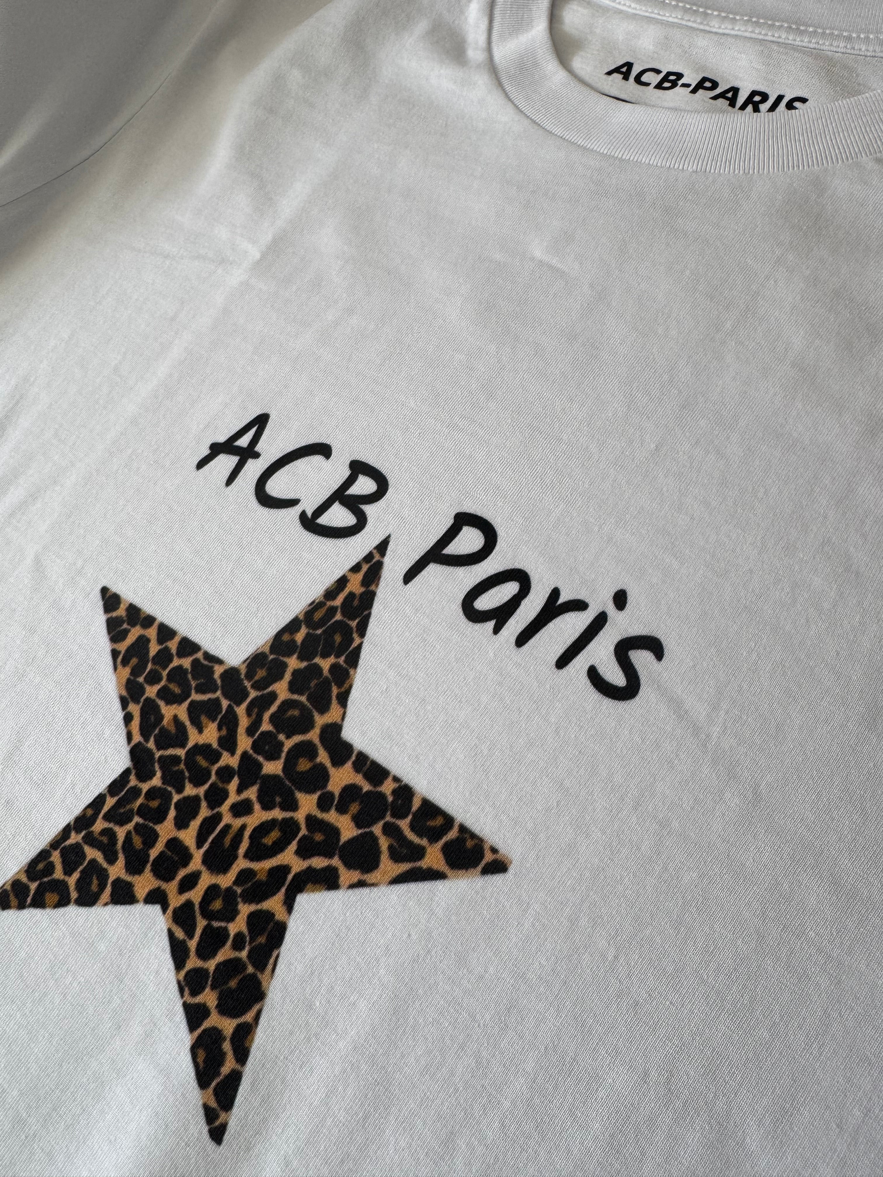 T-shirt Étoile Léopard ACB-Paris - ACB-PARIS