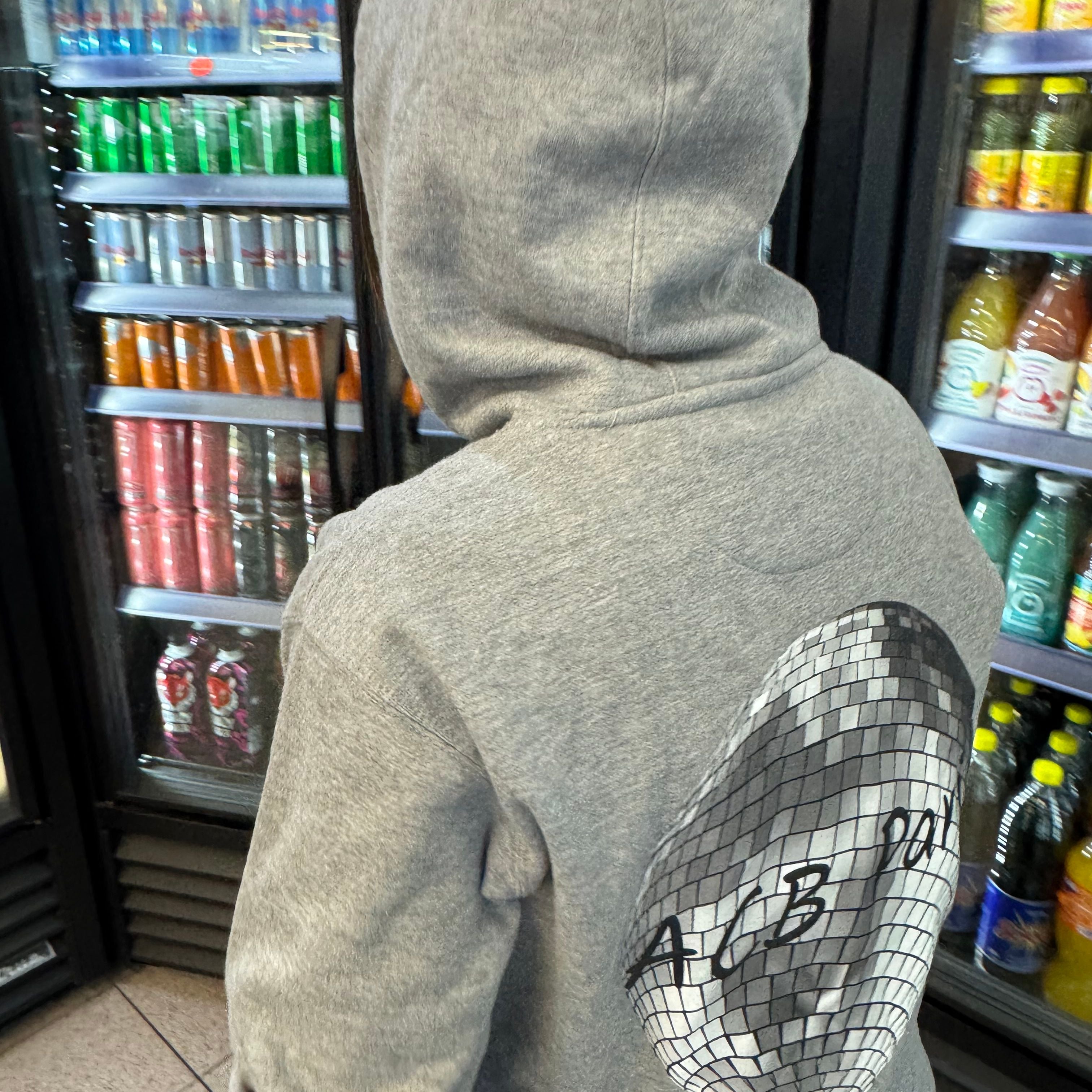 Sweat à Capuche Boule disco - ACB-Paris - ACB-PARIS