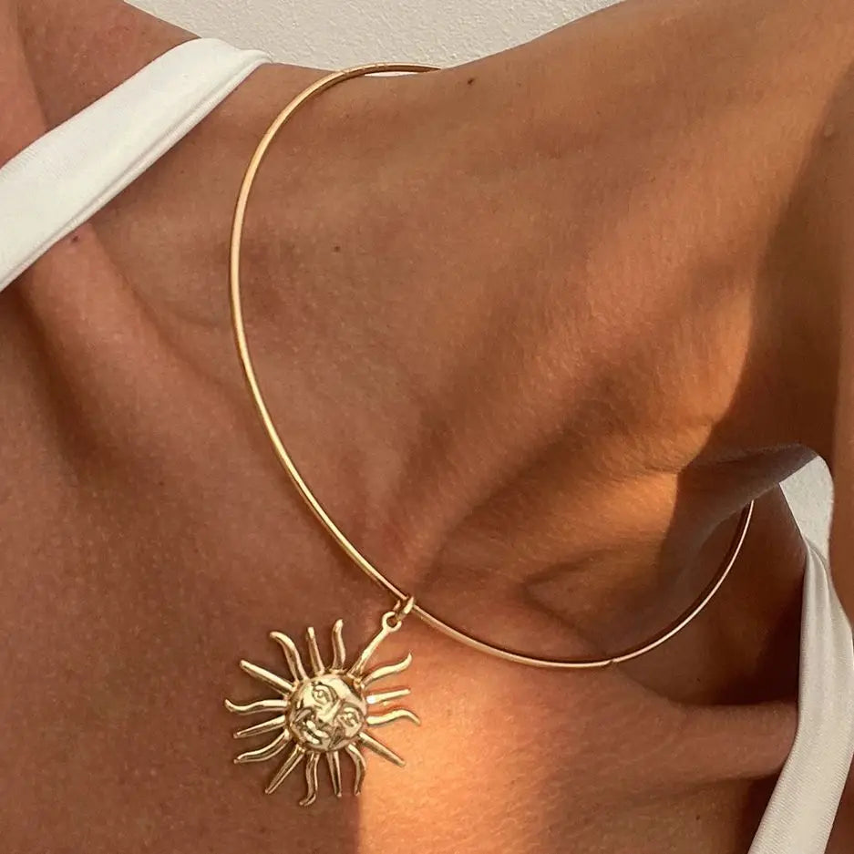 Pendentif soleil - ACB-PARIS