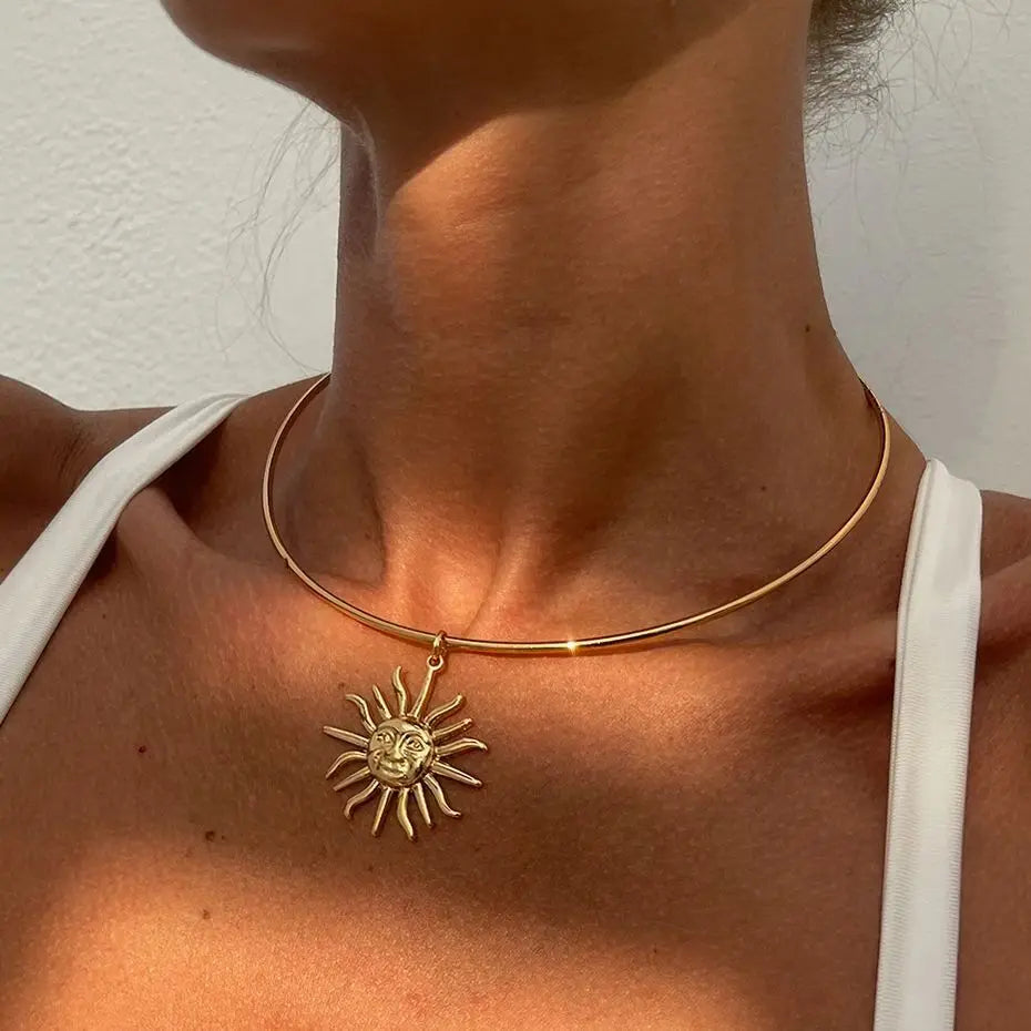 Pendentif soleil - ACB-PARIS