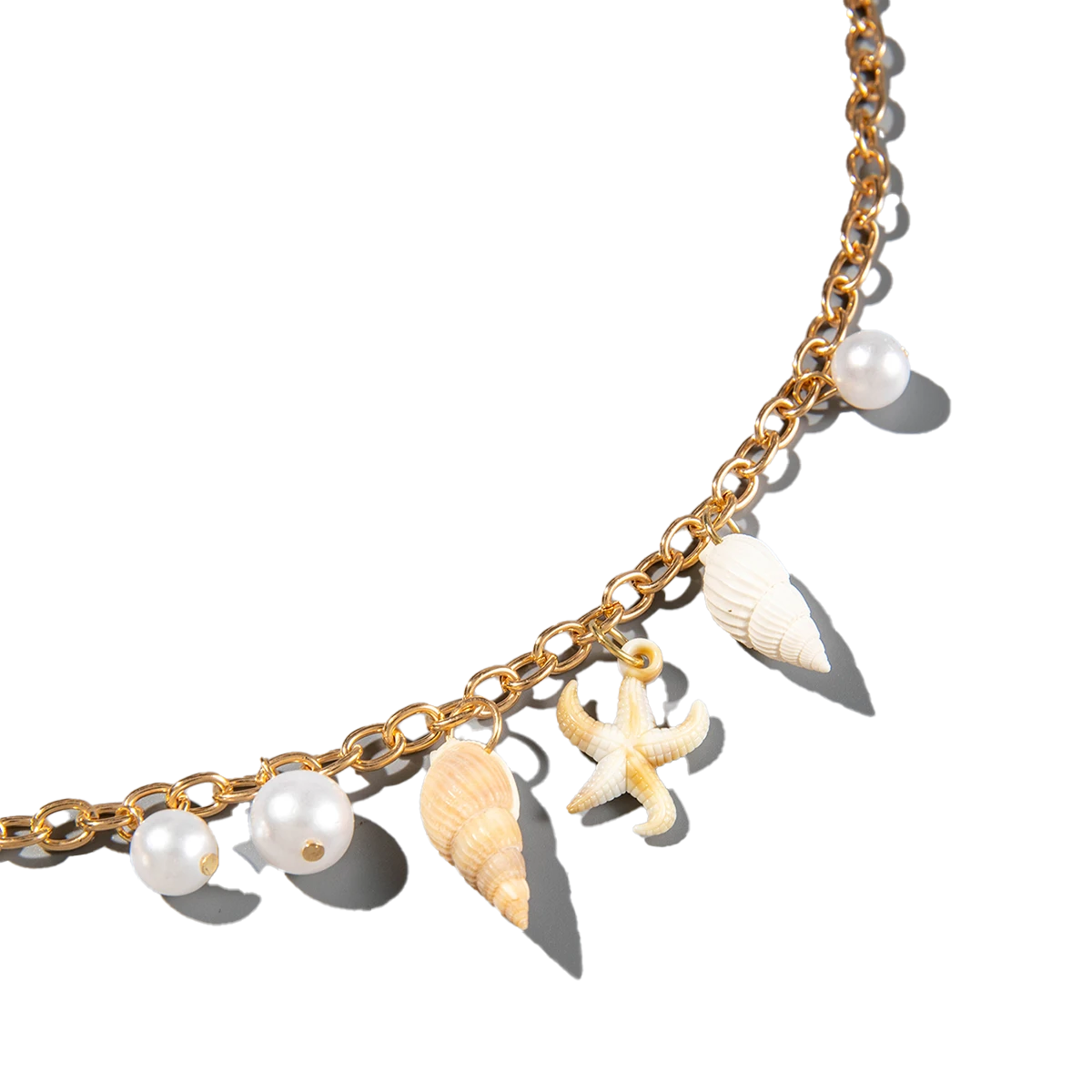 chaîne de taille coquillage - ACB-PARIS